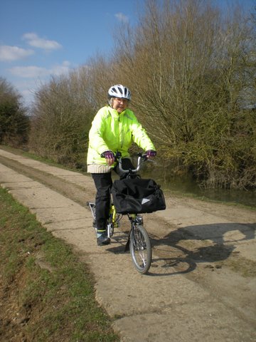 Dieppe to Versailles route devised by Donald Hirsch by Fiona for the Bhopal Medical Appeal