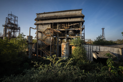 Union Carbide factory 32 years after disaster