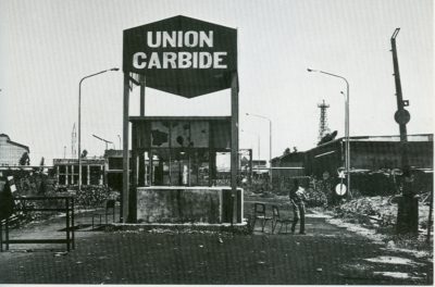 Union Carbide factory in Bhopal before the disaster