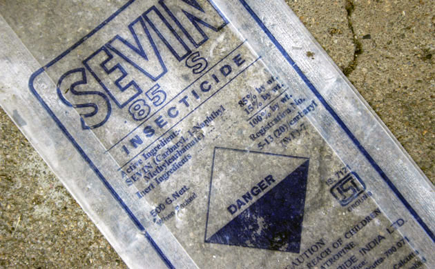 Sevin Insecticide. Photo: Andy Moxon